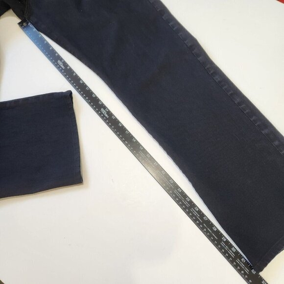 AG Adriano Goldschmied Protégé 38 Black Straight Leg Stretch Denim 38x32 Classic - Picture 7 of 11